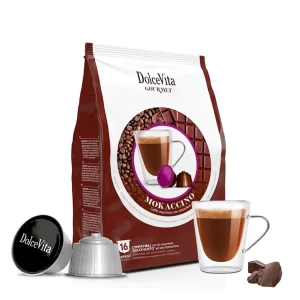 16 Cápsulas Mokaccino Compatible Dolce Gusto®
