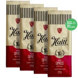 Café Mezcla Express Molido 1 Kilo/Pack 4x250g