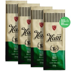 Café Mezcla Haití Molido 1 Kilo/Pack 4x250g